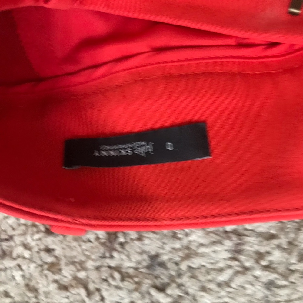 Loft red slacks - Picture 2 of 4